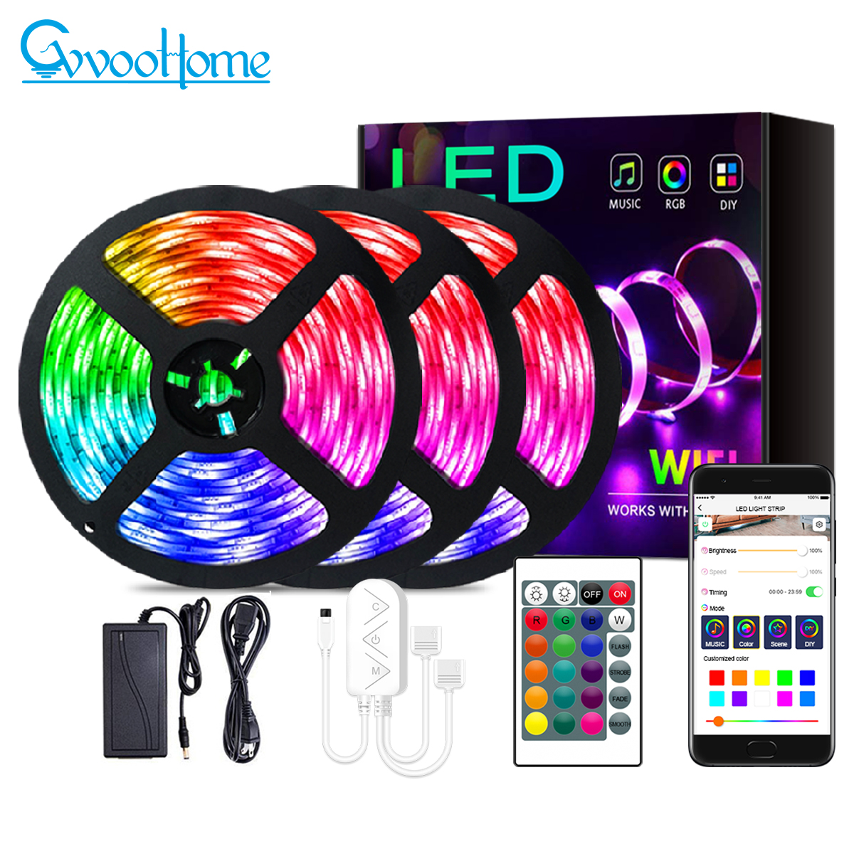 HCP008 wifi智能灯带套装