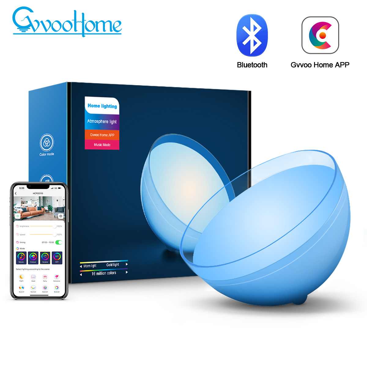 HCP062  圆形桌面氛围灯