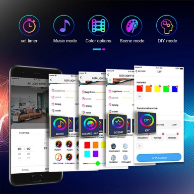LED灯条 - HCP009 wifi套装灯带
