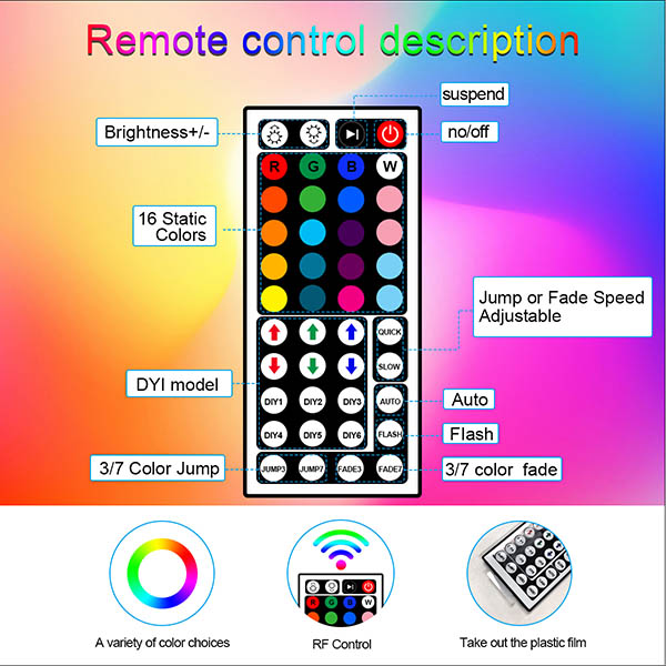 HCP005 5050RGB灯带套装 HCP005 5050RGB灯带套装