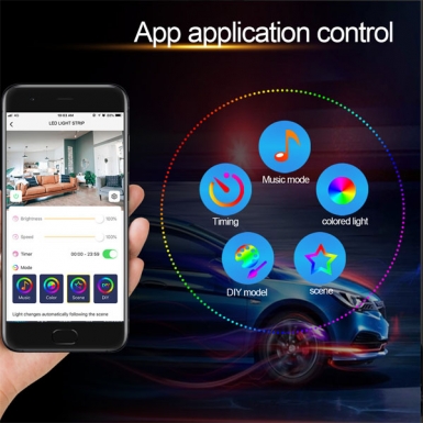 LED灯条 - HCP014 蓝牙汽车氛围灯