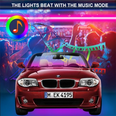 LED灯条 - HCP014 蓝牙汽车氛围灯