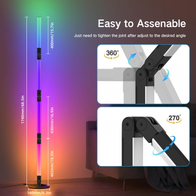 LED室内灯 - HCP021 折叠落地灯 LED室内灯 - HCP021 折叠落地灯
