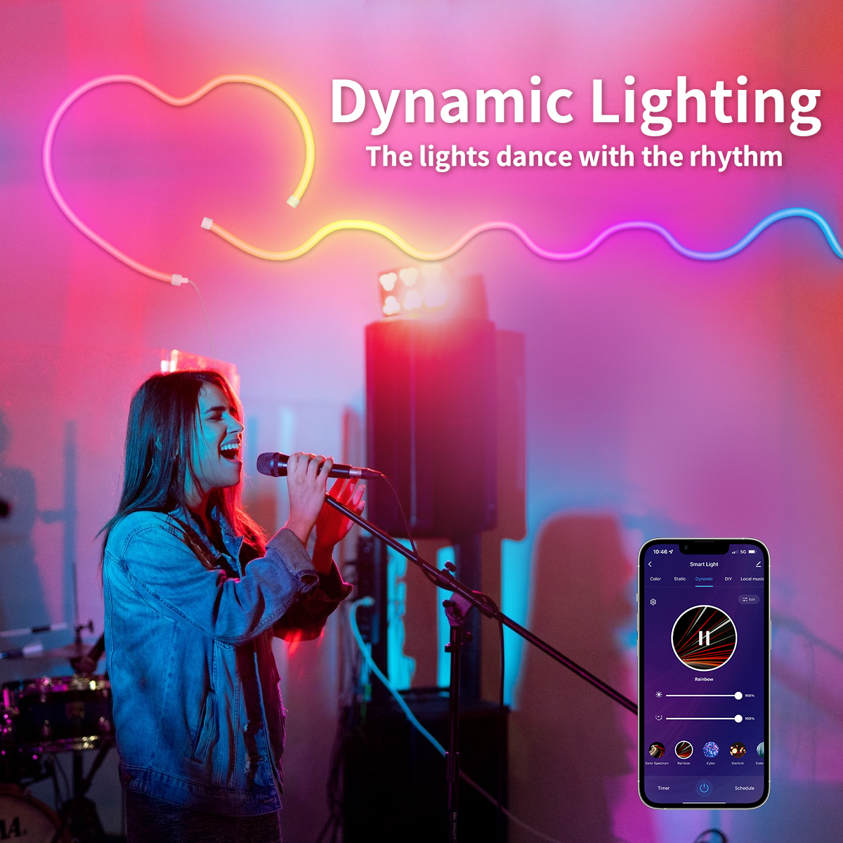 HCP069 wifi幻彩霓虹灯带