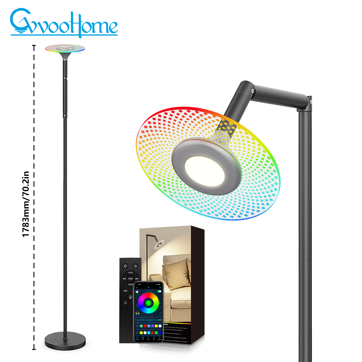 HCP058  朝天阅读落地灯