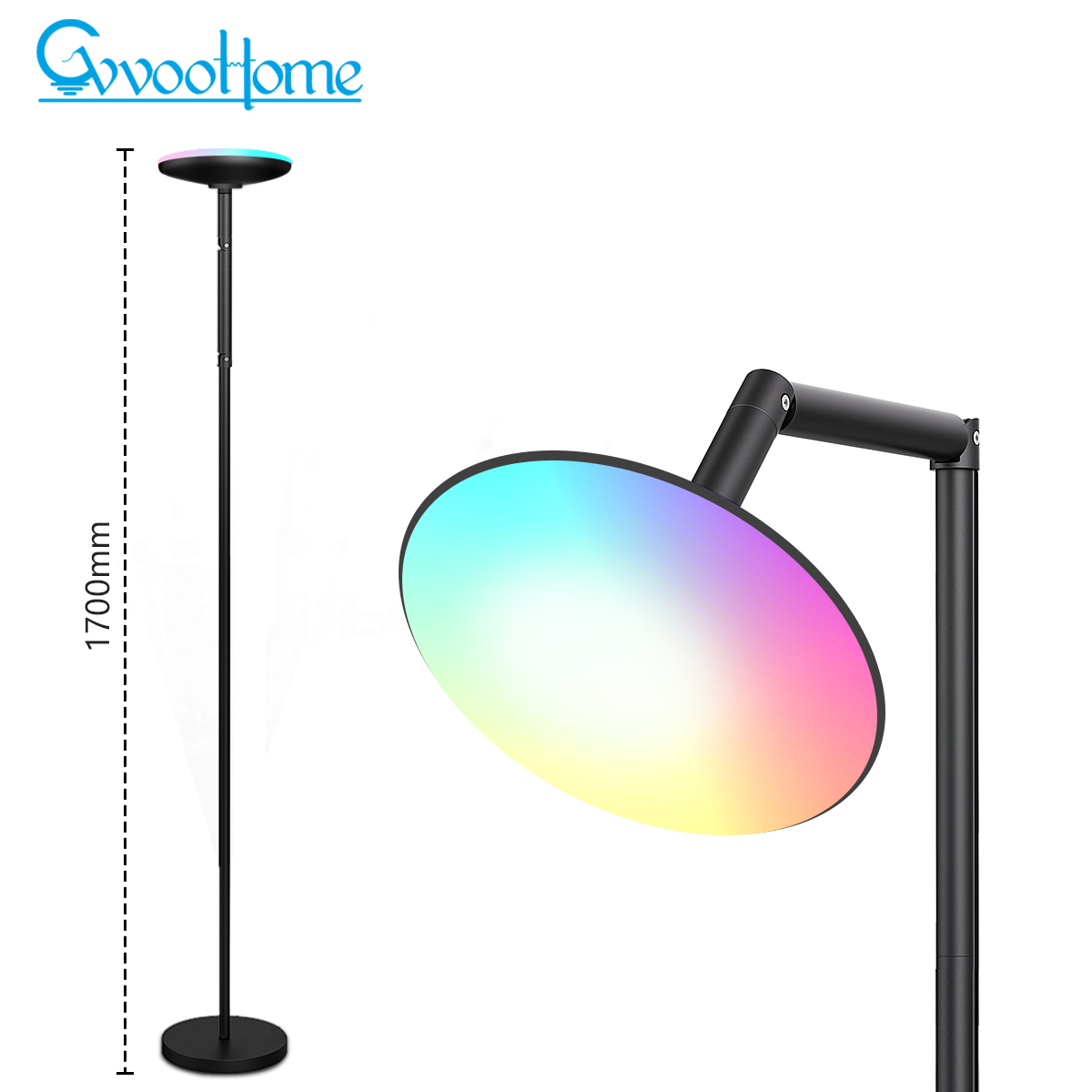 HCP067 圆盘落地灯