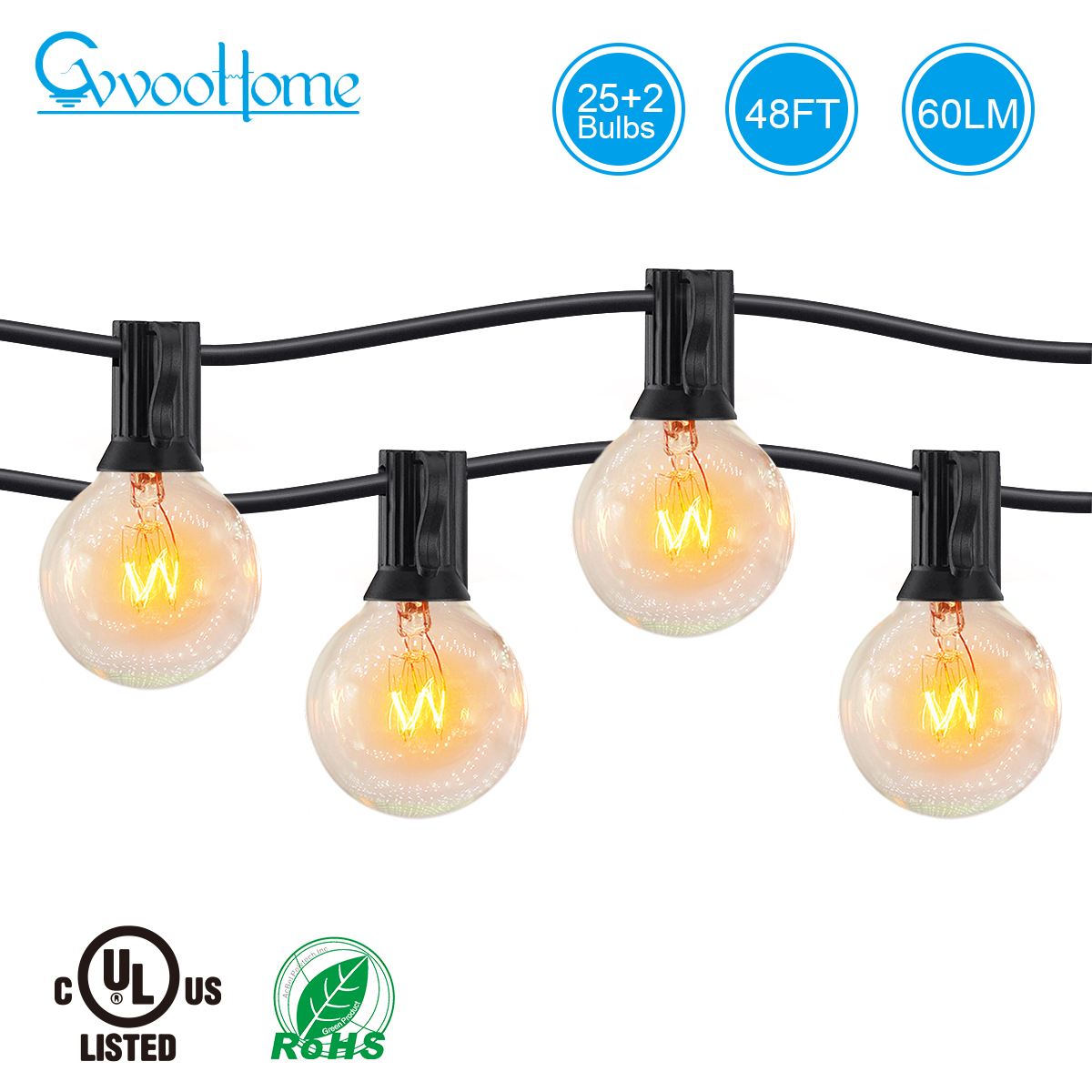 HCP097 G40玻璃泡灯串