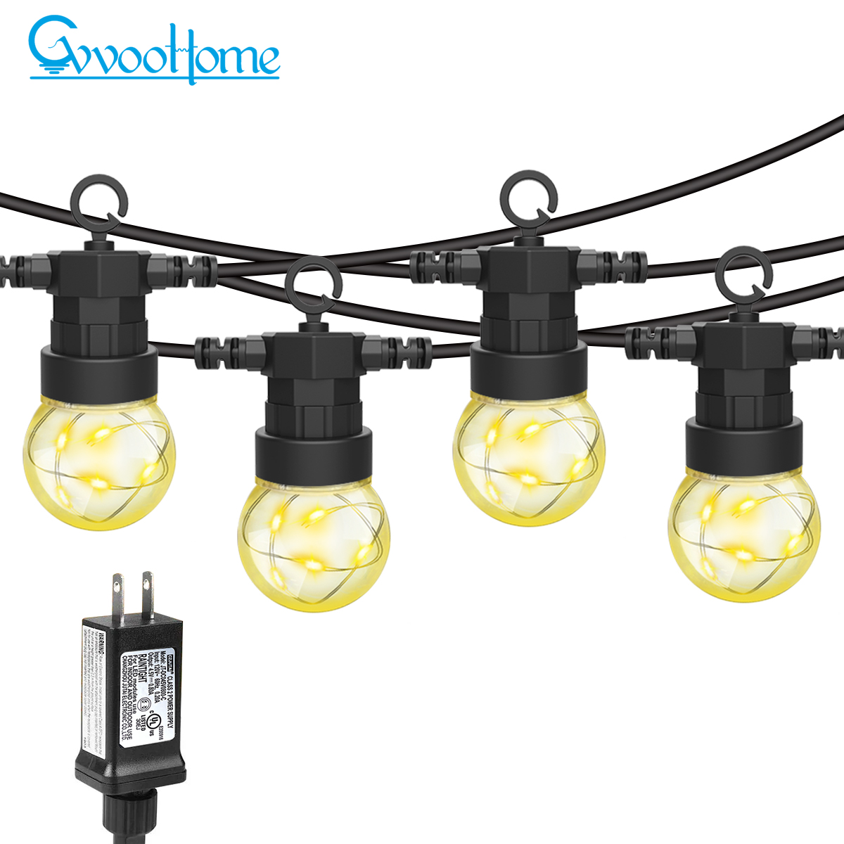 HCP065  G50铜线户外灯串