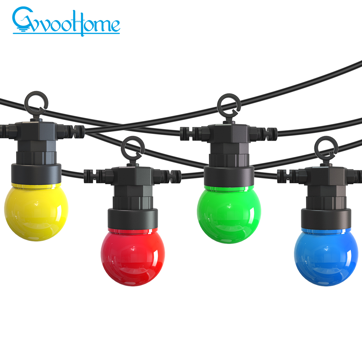 HCP085  G50四色户外灯串