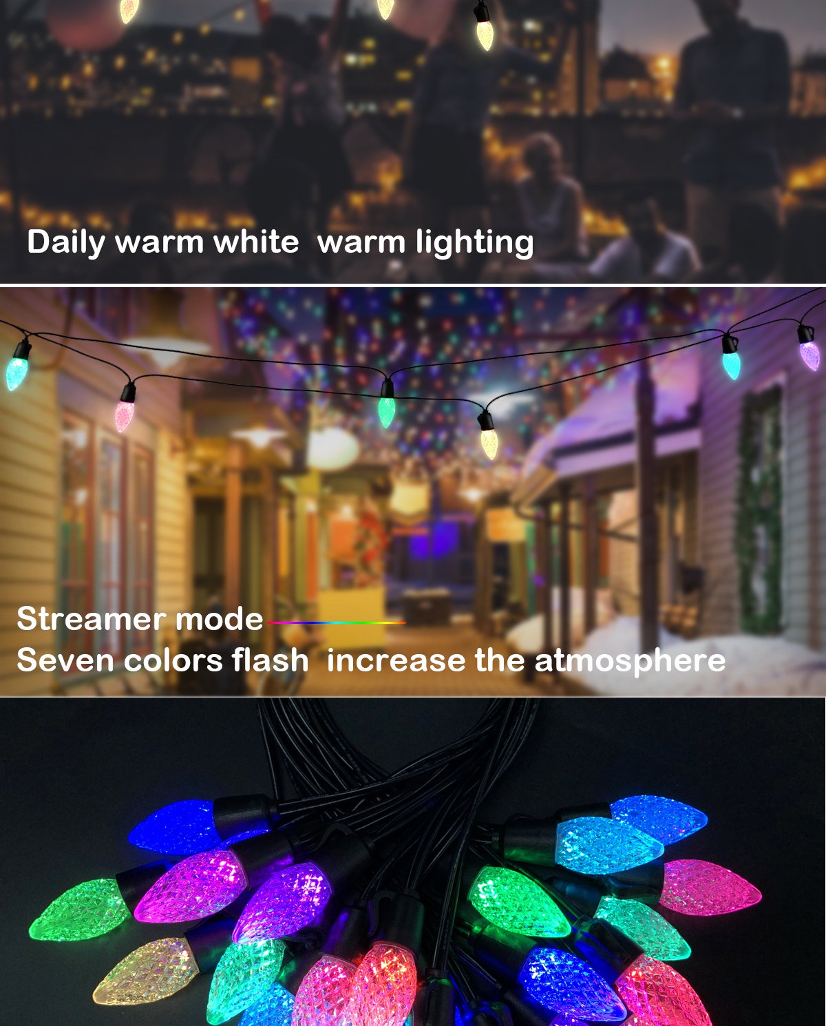 LED phantom light skewer